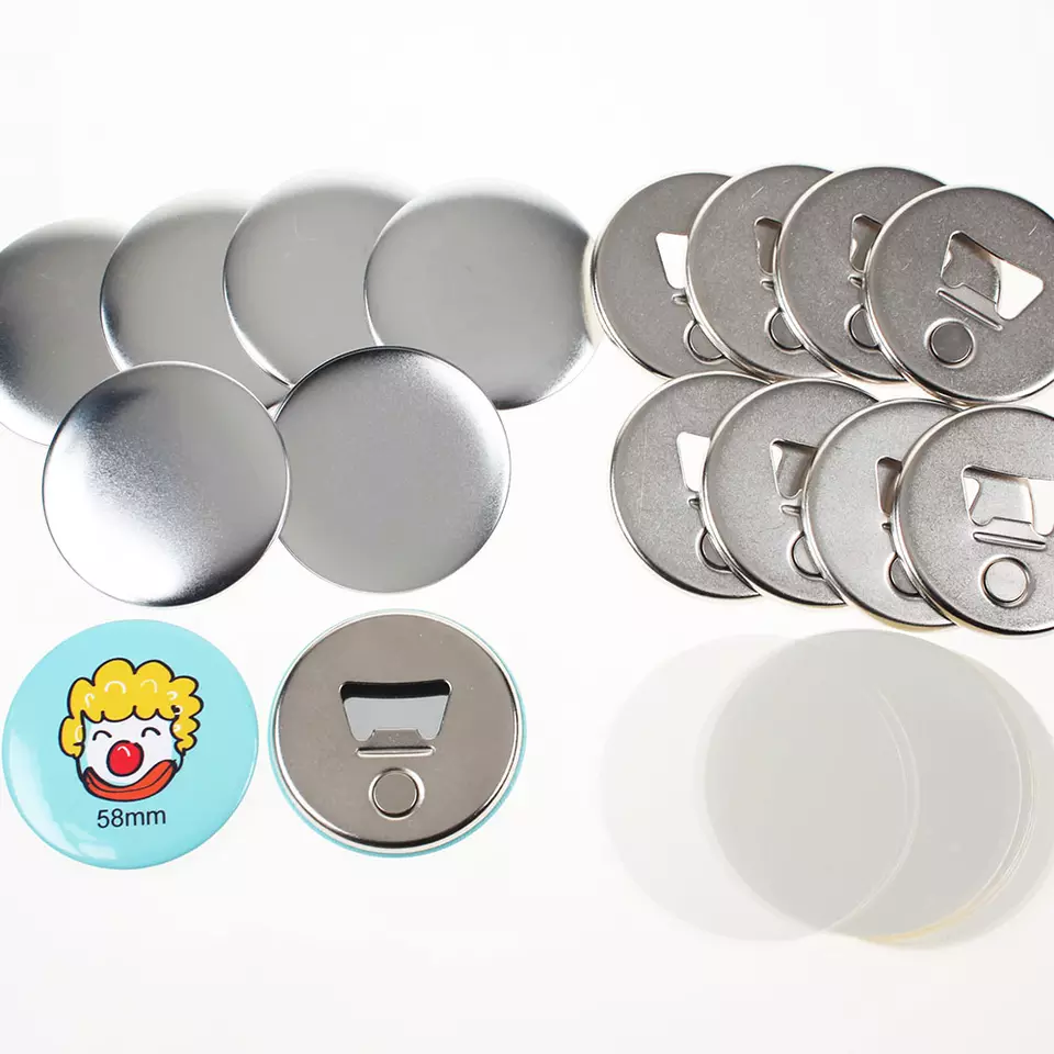 100 ks - komponenty pr. 58 mm otvírák+magnet
