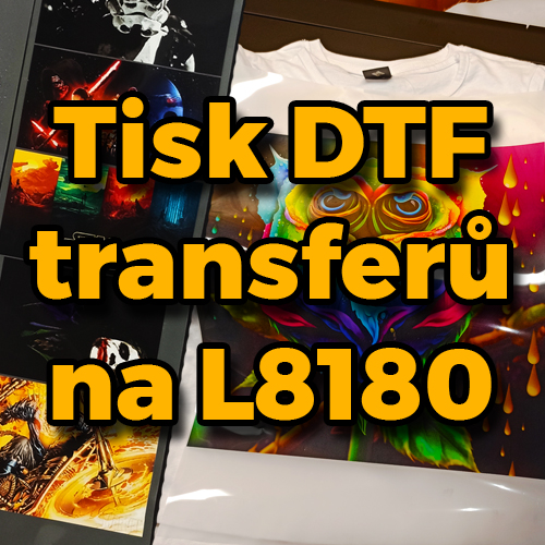 Tisk DTF transferu A3 (29x42 cm) HOT PEEL
