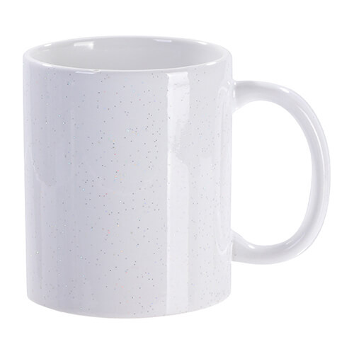 Lesklý, třpytivý 330 ml hrnek pro sublimaci
