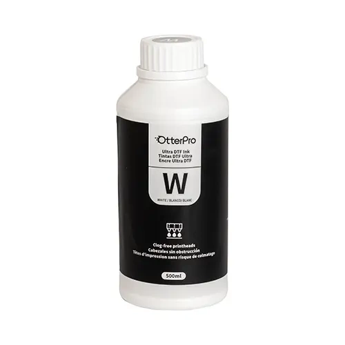 DTF inkoust OtterPro Ultra White 500 ml