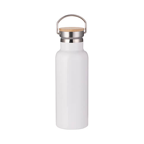 Termoláhev 500 ml z nerez oceli - bílá