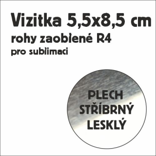 Vizitka AL 55x85mm-stř.lesk