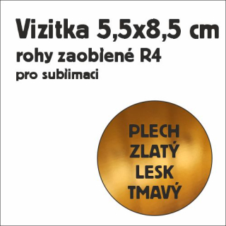 Vizitka AL 55x85mm-zl.lesk.tm