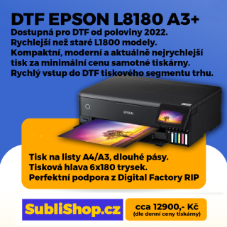 DTF tiskárna Epson L8180