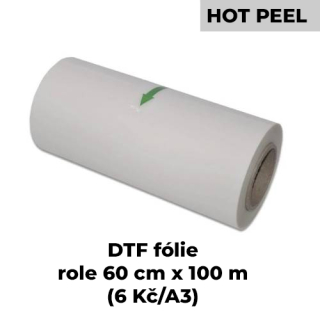 DTF fólie v roli 60 cm x 100 m (HOTpeel)