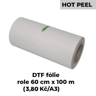 DTF fólie v roli 60 cm x 100 m (HOT) 